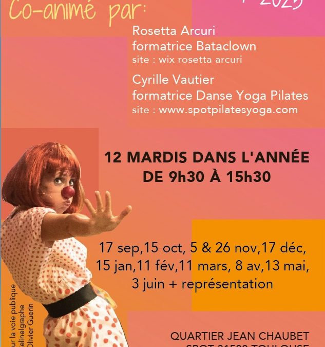 Découvrez le Labo Clown & Mouvement 2024-2025 : Allier le Clown et le Corps en Douceur